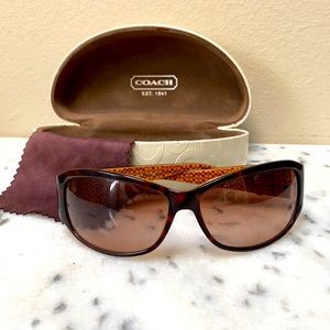 Coach “Connie” Tortoise Sunglasses